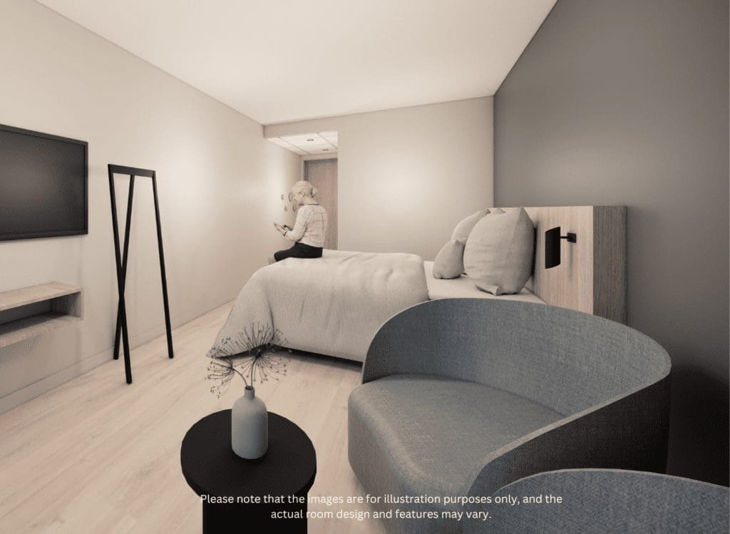 Få ein snik-kik på dei nye roma på Havila Hotel Geiranger 4 Deluxe room 1